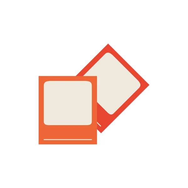 Isolated camera picture icon flat design — Image vectorielle