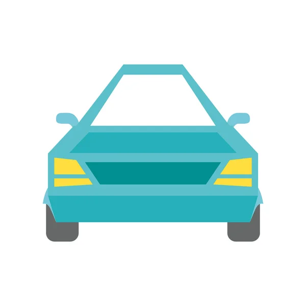 Isolated car icon flat design — Stock Vector