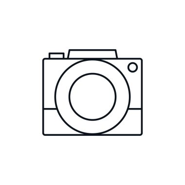 kamera kutlaması parti çizgisi tasarımı simgesi