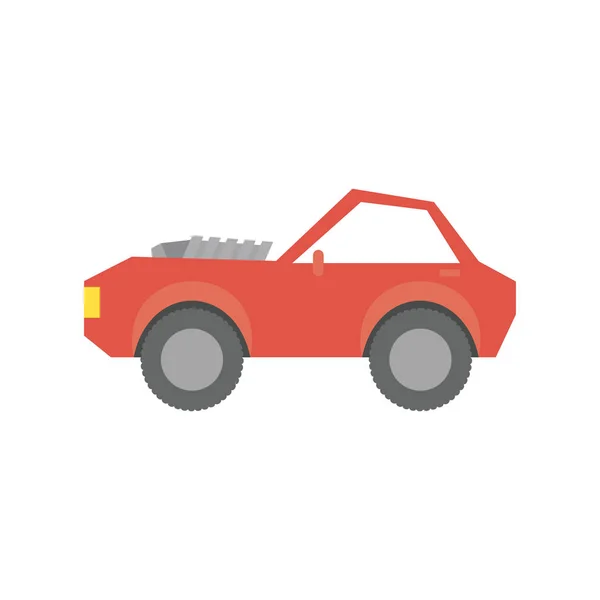 Isolated car icon flat design — Stock Vector