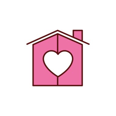 Romantik aşk düz çizgi