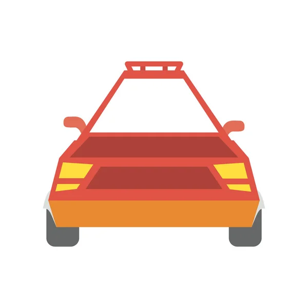 Isolated car icon flat design — Stock Vector