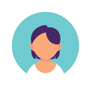 Genç adam avatarı, kişi düz tasarım simgesi