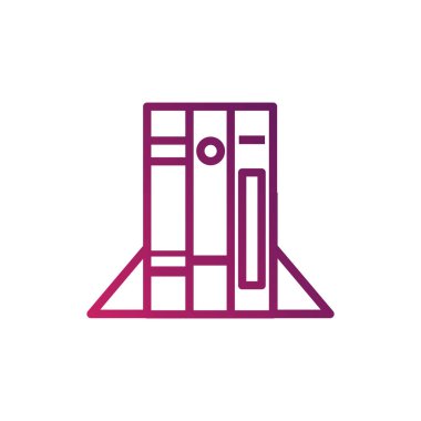 Ayrı kitapların gradyan tasarımı