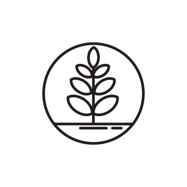 tree with branches line style