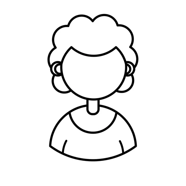 Male character avatar , people line icon – stockvektor