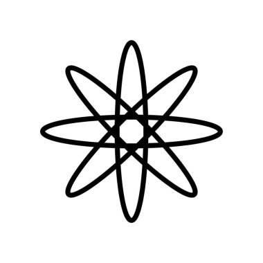 yıldız sekiz noktalı çizgi biçimi simgesi