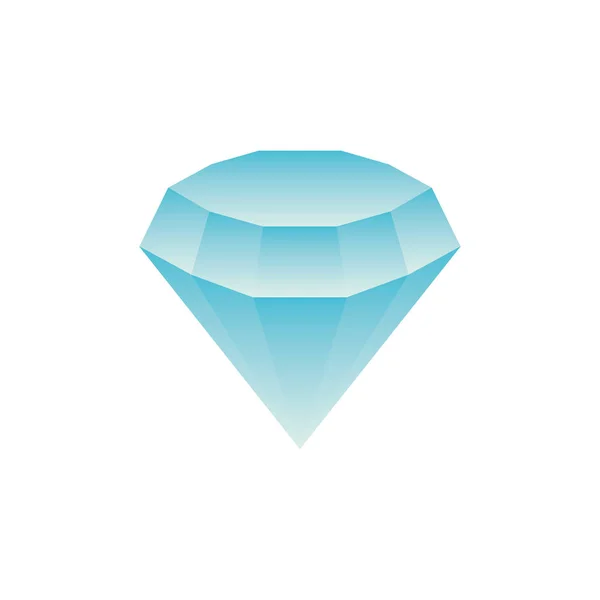 Jóias diamante fantasia estilo gradiente — Vetor de Stock