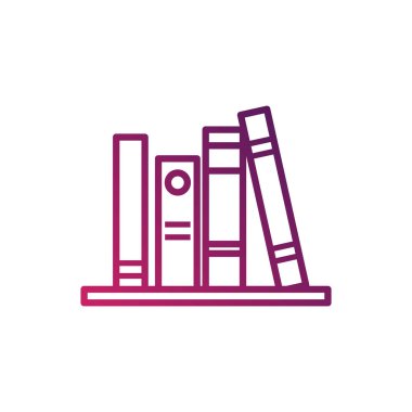 Ayrı kitapların gradyan tasarımı