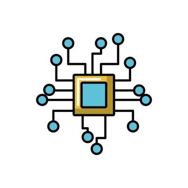 Dijital anakart çizgisi tasarımı