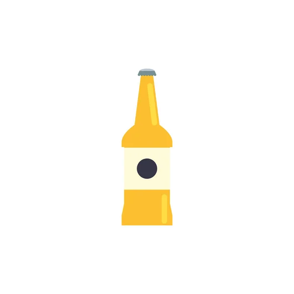 Isolated drink bottle icon flat design — Stock Vector