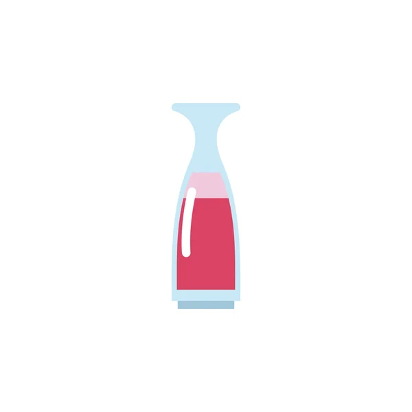 Geïsoleerde cocktail pictogram plat ontwerp — Stockvector