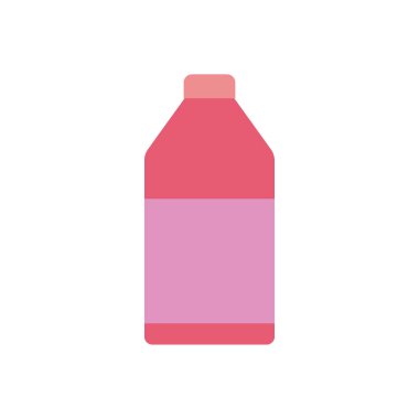 Isolated detergent bottle icon flat design