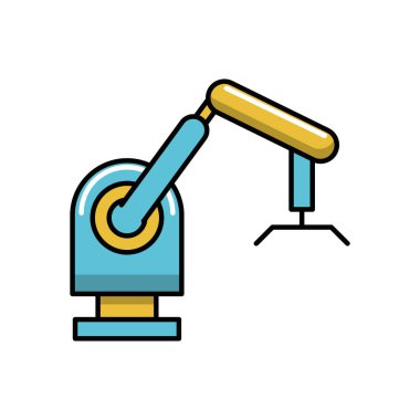 geleceğin robot simgesi çizimi