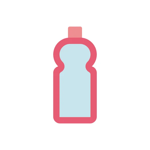 Isolated detergent bottle icon flat design — Stockvector