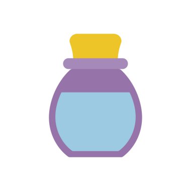 Hayal gücü sihirli düz simge