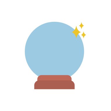 Hayal gücü sihirli düz simge