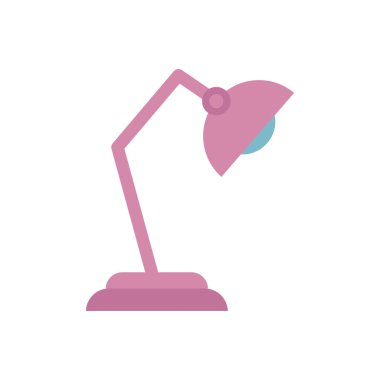 okul lambası düz stil simgesi