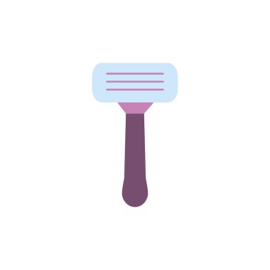 Isolated hair razor icon flat design