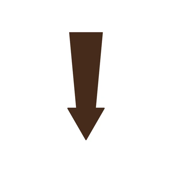Isolated arrow icon vector design — Vector de stock