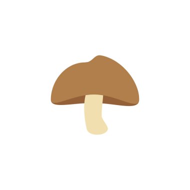 vegetable mushroom flat style icon