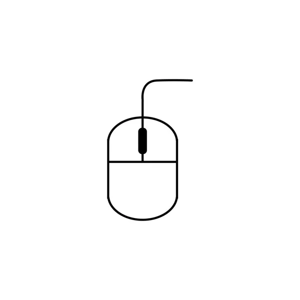 Dijital fare simgesi çizgi tasarımı — Stok Vektör