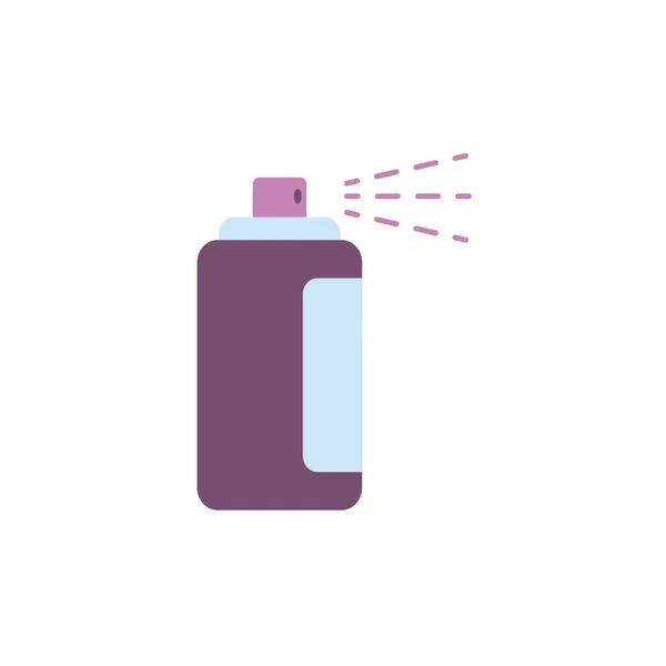 Isolated hair spray icon flat design — Stock Vector