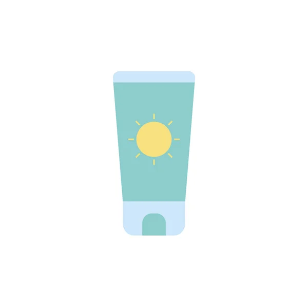 Isolated sun cream icon flat design — стоковый вектор