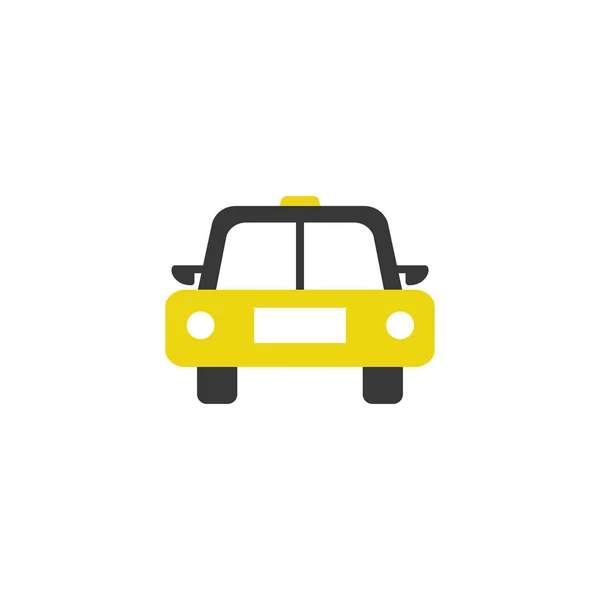 Car taxi flat style icon — Stockový vektor