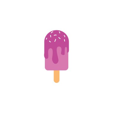 refreshing ice cream in stick detailed icon