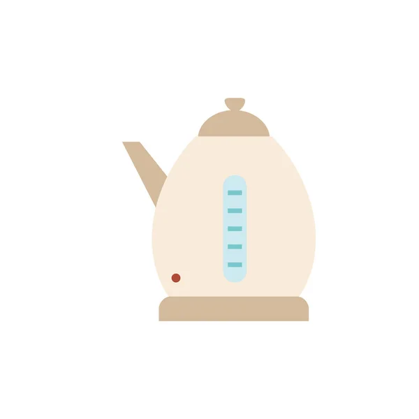 Isolated coffee pot icon flat design — Stockvektor