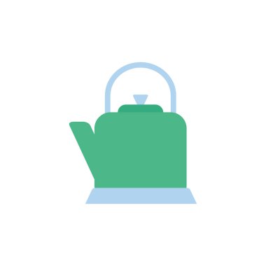 Isolated coffee pot icon flat design