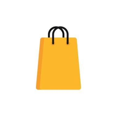 kağıt torba ticareti düz resim simgesi