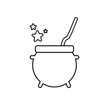 Gizemli hayal gücü sihirli çizgi simgesi