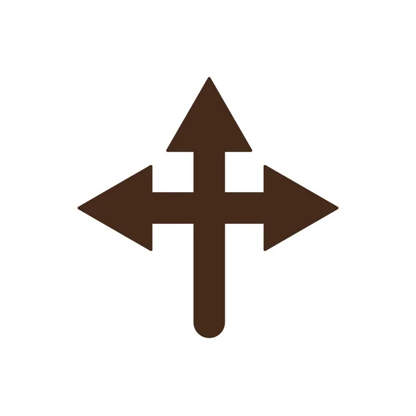 Isolated arrows icon vector design — Stockvektor