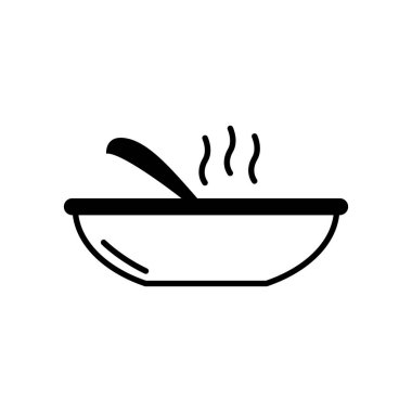 İzole mutfak tabağı tasarımı