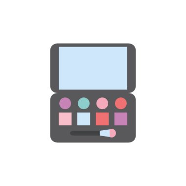 İzole edilmiş göz farı düz tasarımı