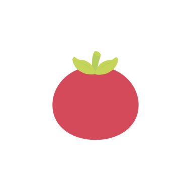 vegetable tomato flat style icon