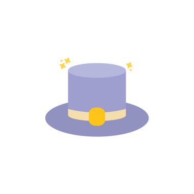 hat celebration party flat icon design