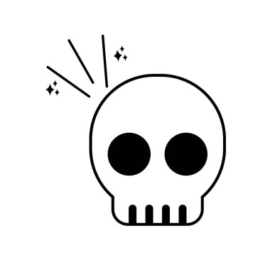 Gizemli hayal gücü sihirli çizgi simgesi