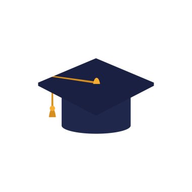 Mezuniyet düz stil simgesi