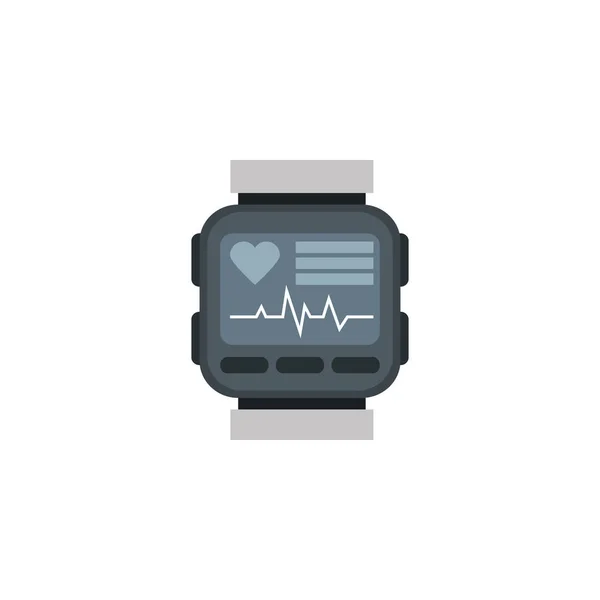 Smartwatch mit gesundem App Line Stil-Symbol — Stockvektor