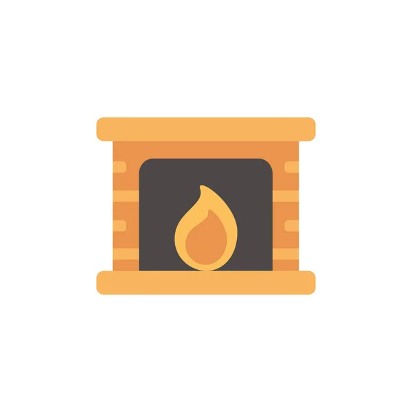 Isolated chimney icon flat design — Stock Vector