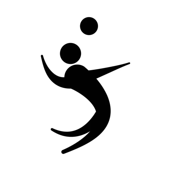 Avatar faisant du sport conception vectorielle plat — Image vectorielle