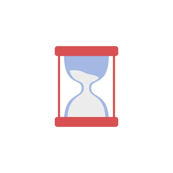 Hourglass tempo ícone de estilo detalhado — Vetor de Stock