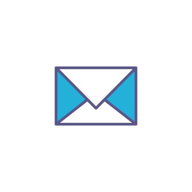 envelope mail fill style icon