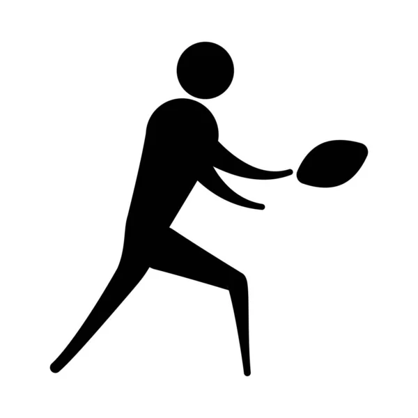 Avatar faisant du sport conception vectorielle plat — Image vectorielle