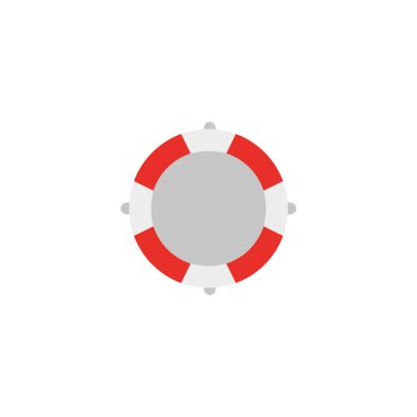 lifeguard float protection flat icon