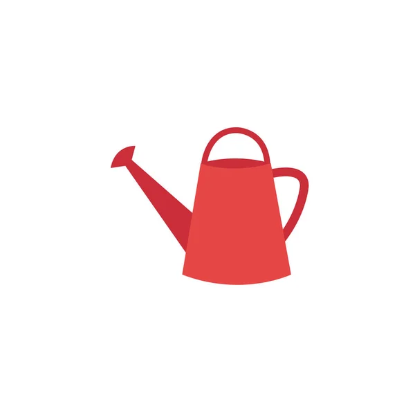 Isolated watering can utensil icon flat design — Image vectorielle