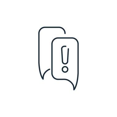 talking speech bubbles line style icon